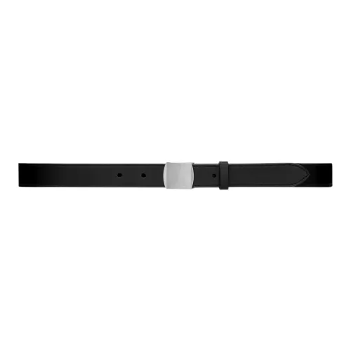 SAINT LAURENT Minimalist Casual Fashion Smooth Buckle Leather Belts Women's Width: 2.5cm