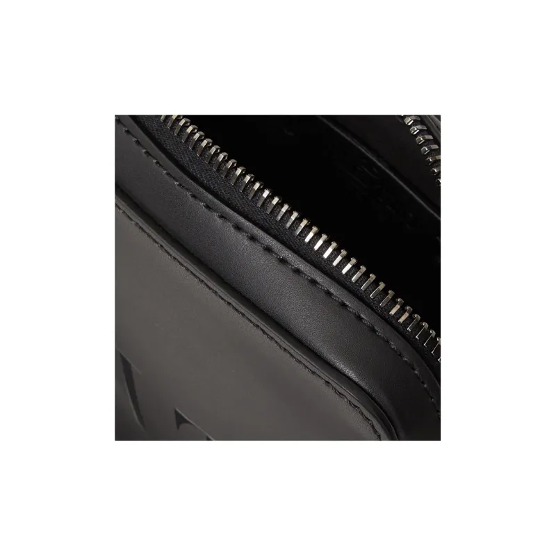 Valentino VLTN Calfskin Shoulder Bag, Crossbody Bag Small Size Men's Black-3