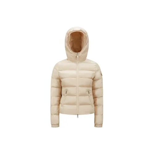 Moncler Down Jackets Women's Cream