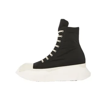 Rick Owens DRKSHDW Strobe Abstract High Cotton Nylon Black Milk