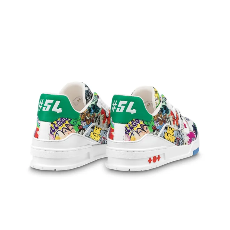 LOUIS VUITTON Lv Trainer Sneakers 'Comical Multicolor'-3