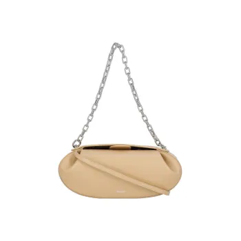 YUZEFI Dinner Roll Chain Link Shoulder Bag