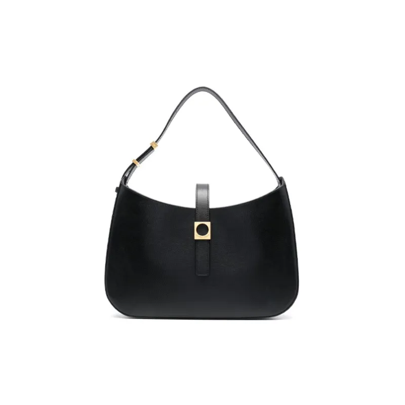 EMPORIO ARMANI Calfskin Handbag, Shoulder Bag Regular Women's Black-4