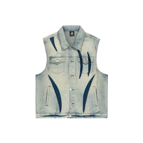 XINYINSU Vests Unisex Blue