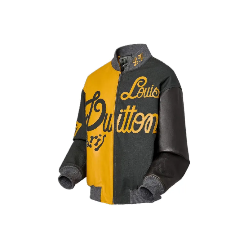 LOUIS VUITTON Mix Canvas Leather Bomber-2