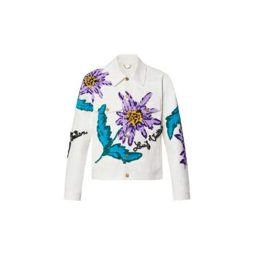 LOUIS VUITTON Denim Jackets Men White