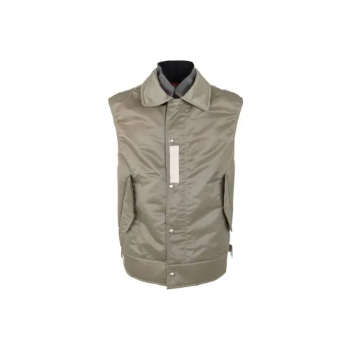 Sacai Vests Men Khaki