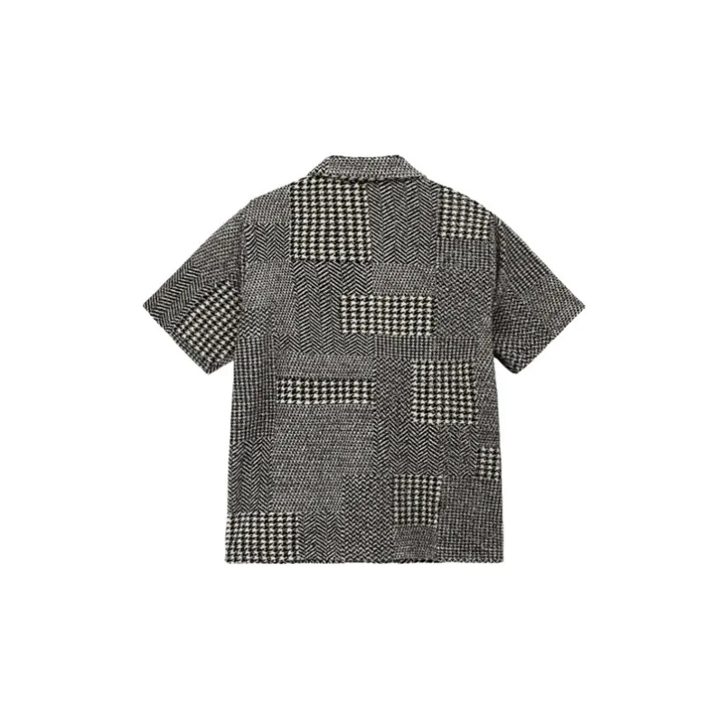 Stussy Mixed Pattern Jersey Shirt-1