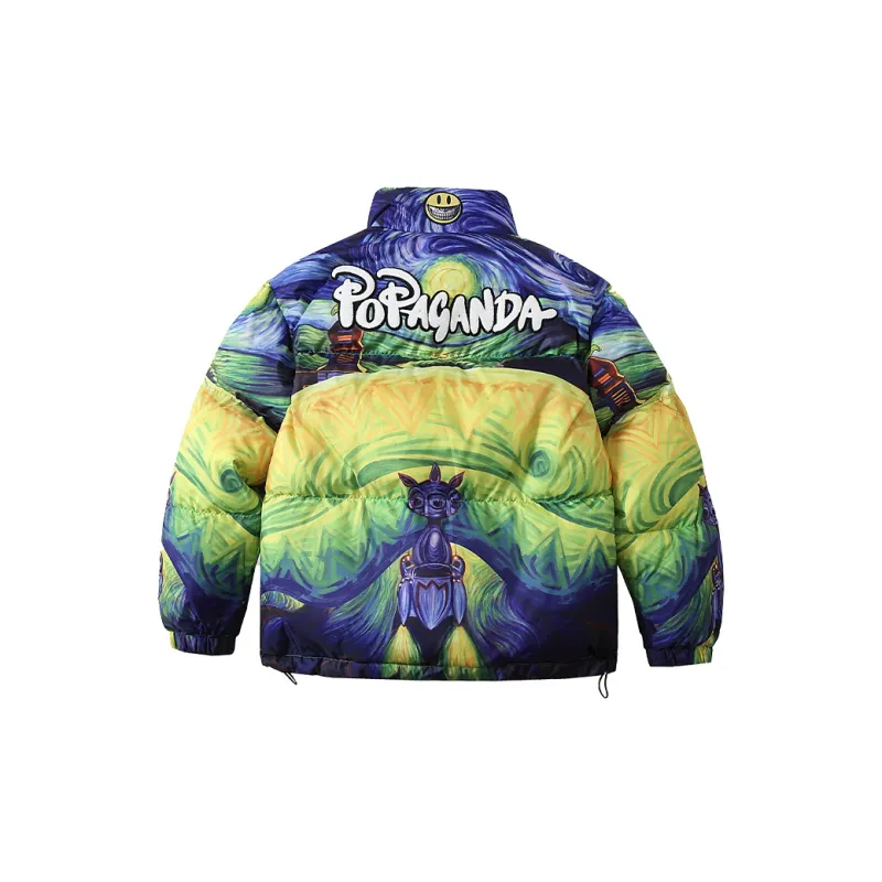 SPRAYGROUND Down Jacket Unisex Multicolor-1