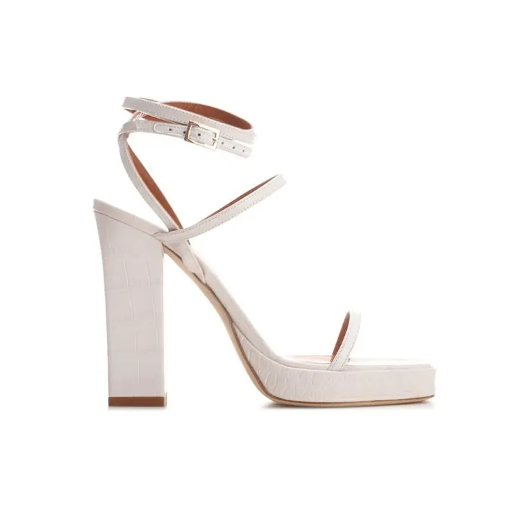 Paris Texas Strap Sandals Women's White-1