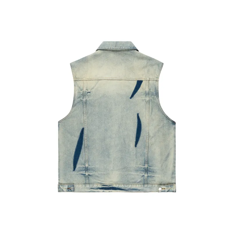 XINYINSU Vests Unisex Blue-1