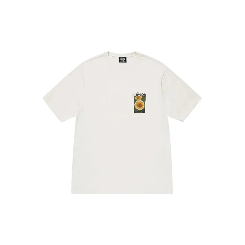 Stussy SS23 Floral Print Crew Neck Pullover T-Shirt-3