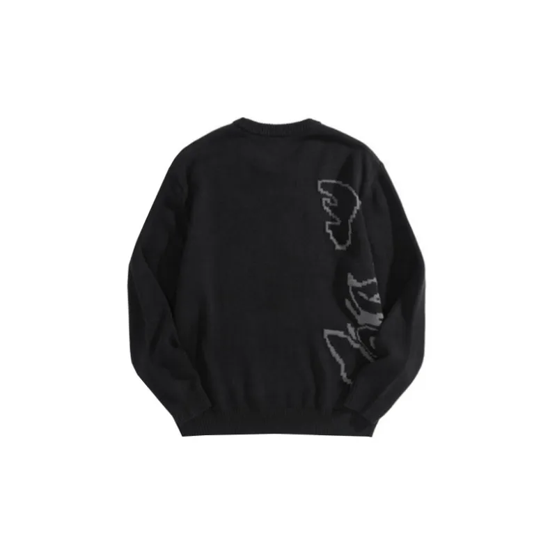 PEACEBIRD MEN Sweaters Unisex Black-1