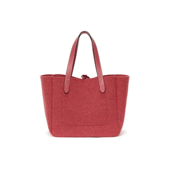 JW Anderson Polyester Tote Bag, Shopping Bag, Handbag Women's Light Red-2
