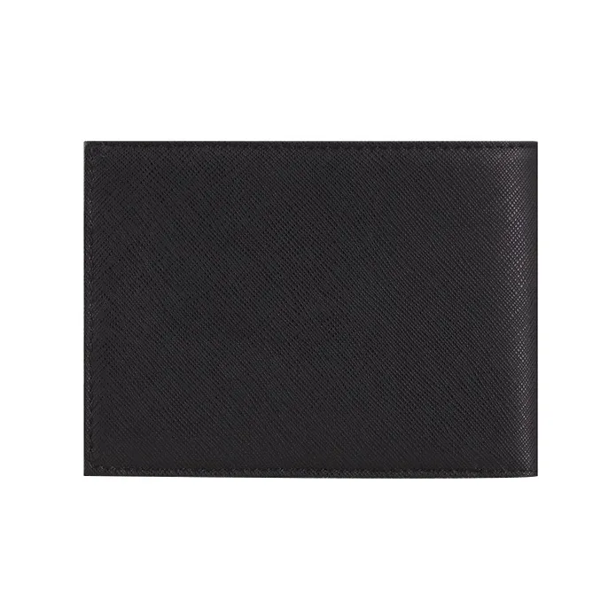 EMPORIO ARMANI Polyester Wallet Regular Men's Black-1