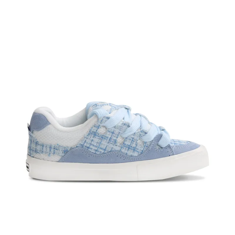 Ollieskate Puffy Shoes Skateboard Shoes Unisex Light Blue-1