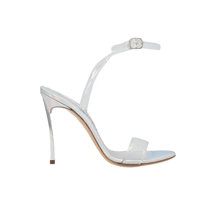 Casadei One Strap Sandals 11.5cm Women's White-1