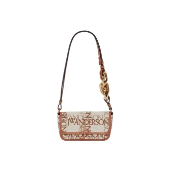 JW Anderson Chain Anchor Logo Plaque Crossbody Bag