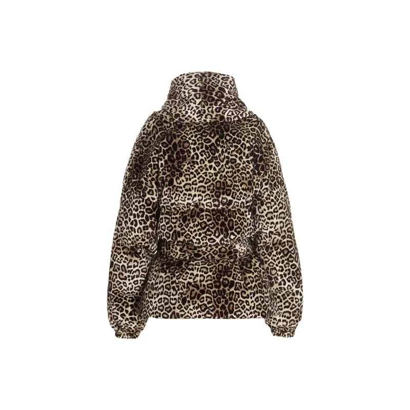 Alexandre Vauthier Leopard Printed Belted Jacket-1