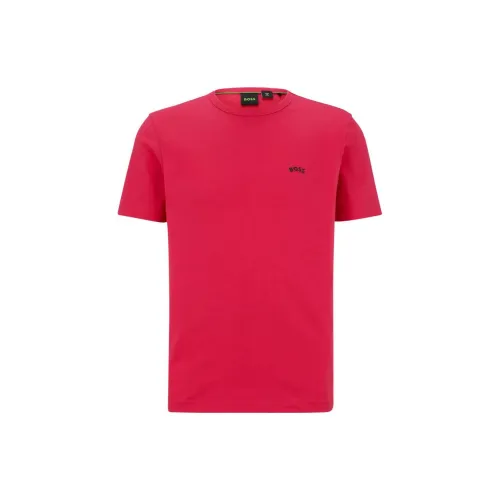 HUGO BOSS T-Shirts Men Pink