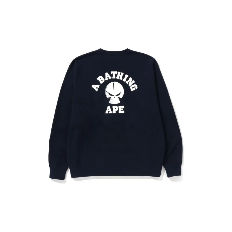 Bape X Neighborhood Relaxed Fit Crewneck Sweatshirt-3