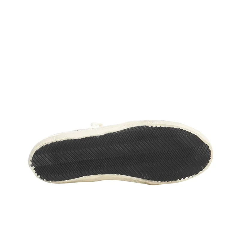 Golden Goose Glitter-detail Leather High-top Sneakers-4