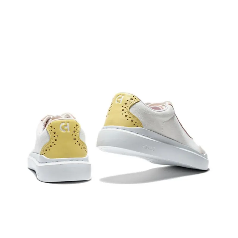 COLE HAAN Skateboard Shoes Women's Low Top White-3