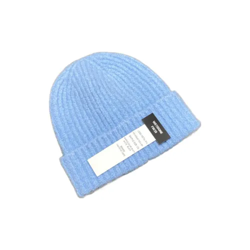 WE11DONE Beanies Women's Blue