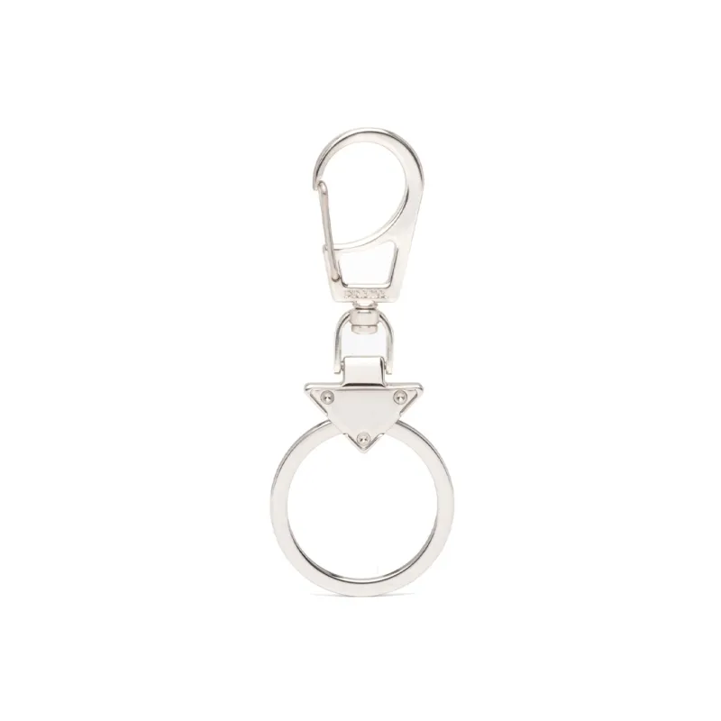 PRADA Keychain Men's Black/Gray-1