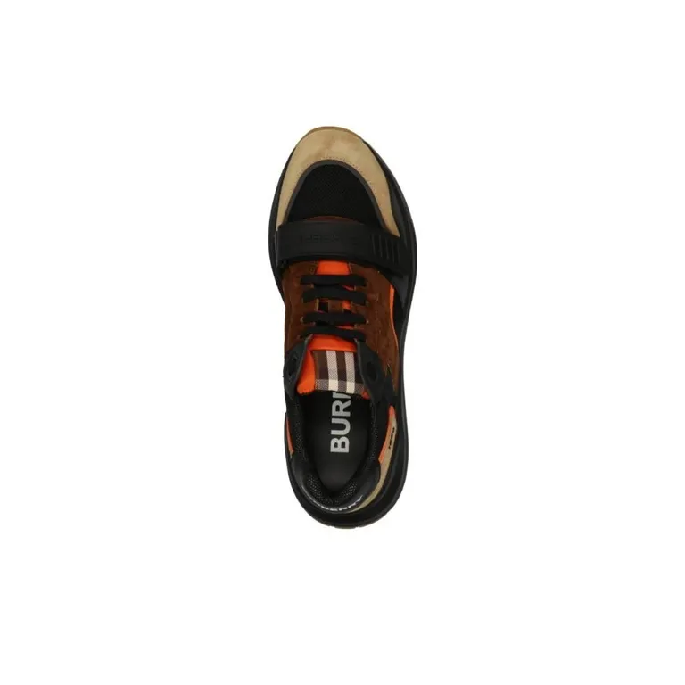 Burberry Ramsey Cushioning Low-Top Sports Casual Shoes Men's Black-2