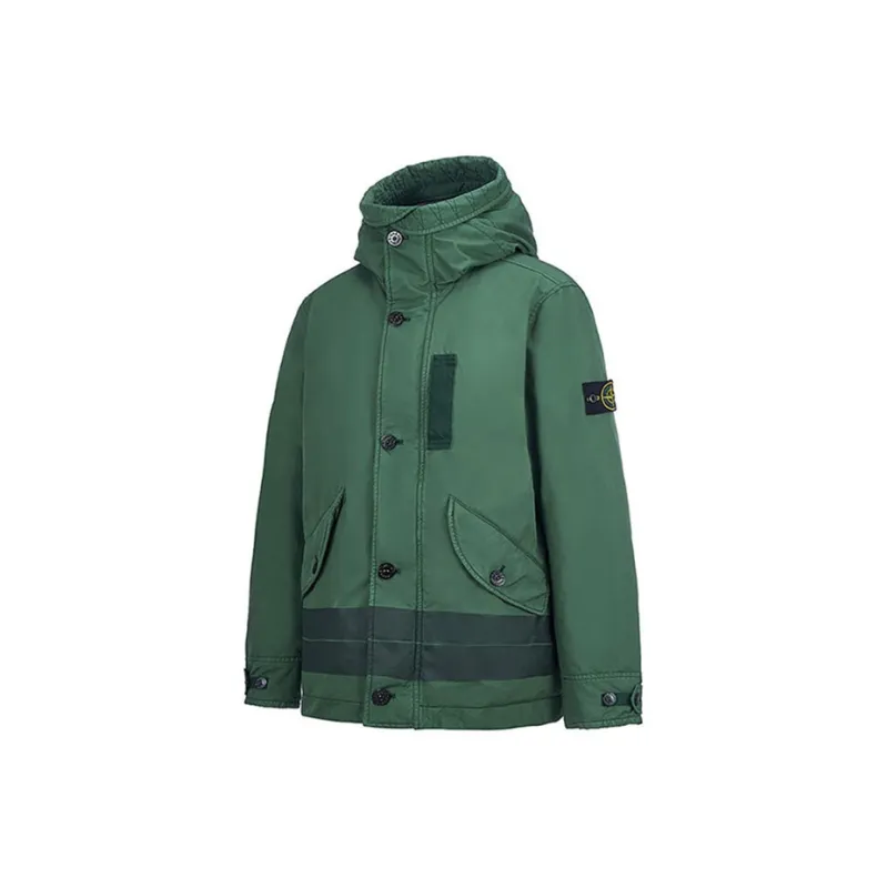 STONE ISLAND Opaque Nylon Twill Down TC Jacket-2