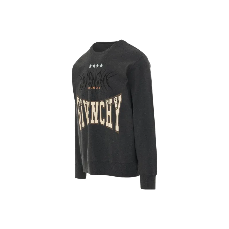 Givenchy Sweatshirts Men Charcoal Gray-3