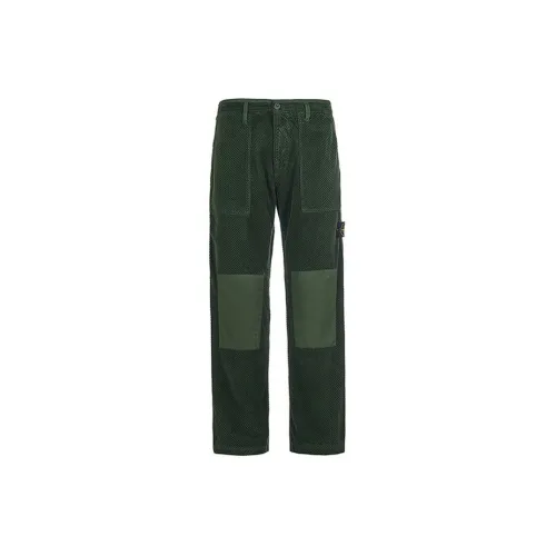 STONE ISLAND Casual Pants Men Olive