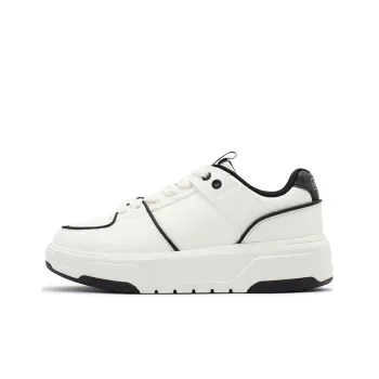 361° Day And Night Anti Slip Wear Resistant Low Top Skateboard Shoes White