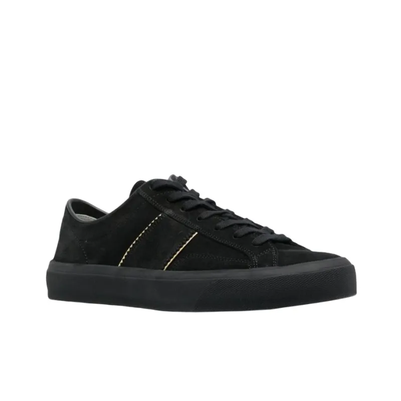 TOM FORD Cambridge Suede Lot-top Sneakers-1