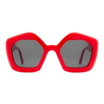 MARNI Pentagon Frame Sunglasses