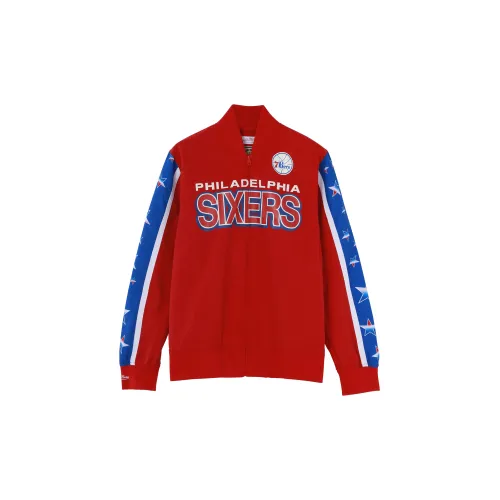 Mitchell & Ness Philadelphia 76ers Jacket Red Men’s