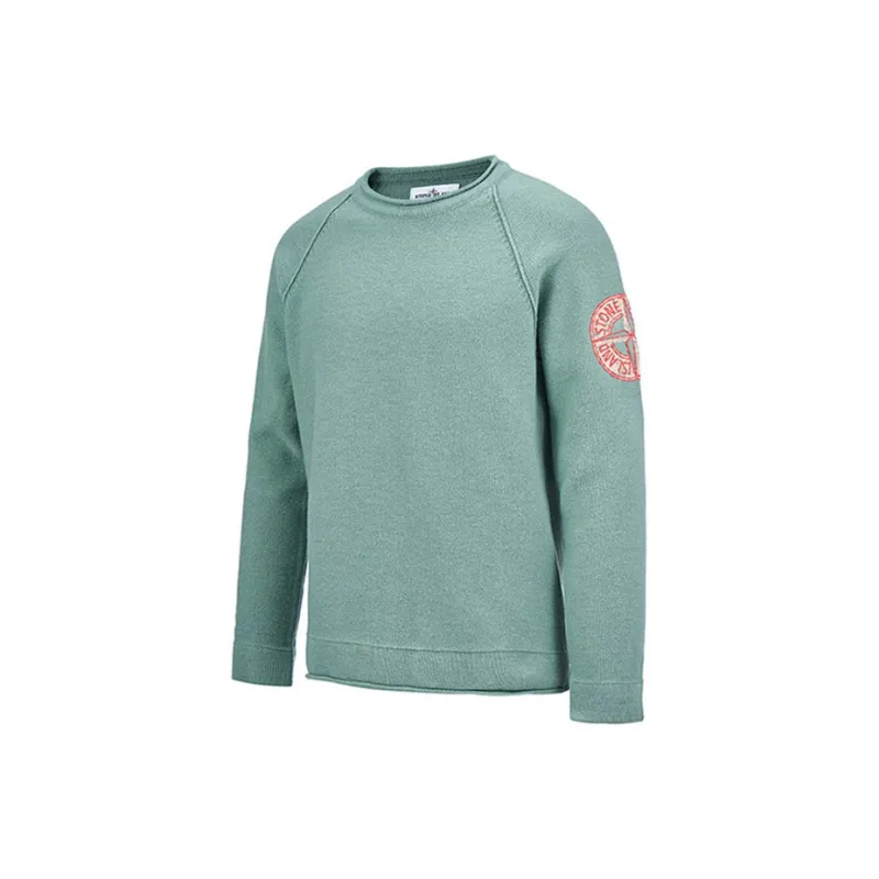 STONE ISLAND Sweaters Men Light Green-2