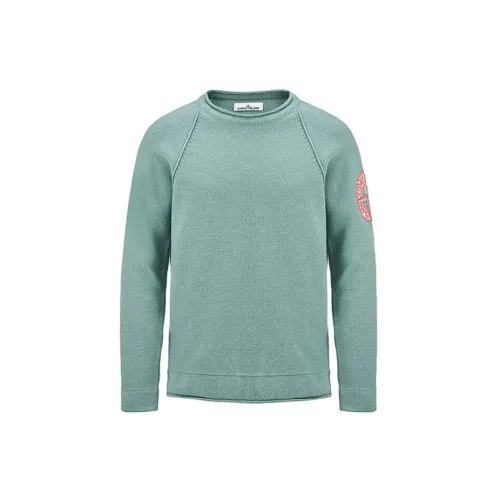 STONE ISLAND Sweaters Men Light Green