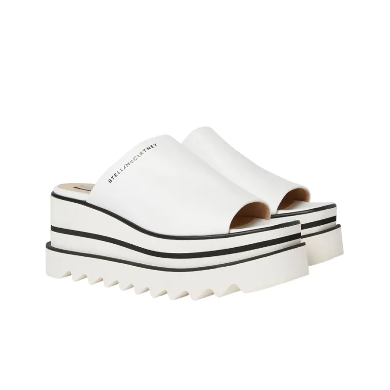 Stella McCartney Logo Printed Platform Sandals Women's-2