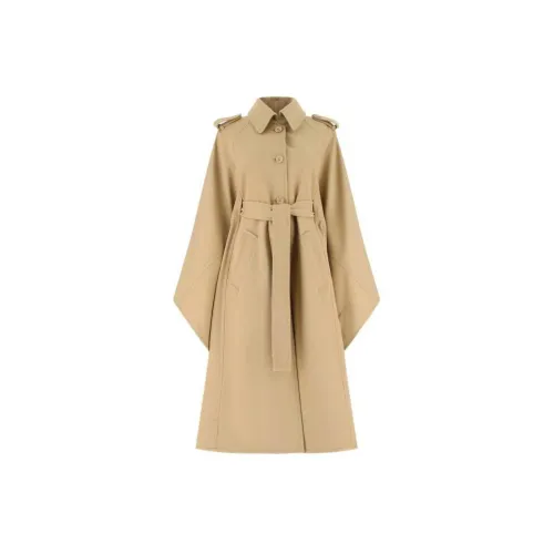 Chloé Coats Women's Khaki