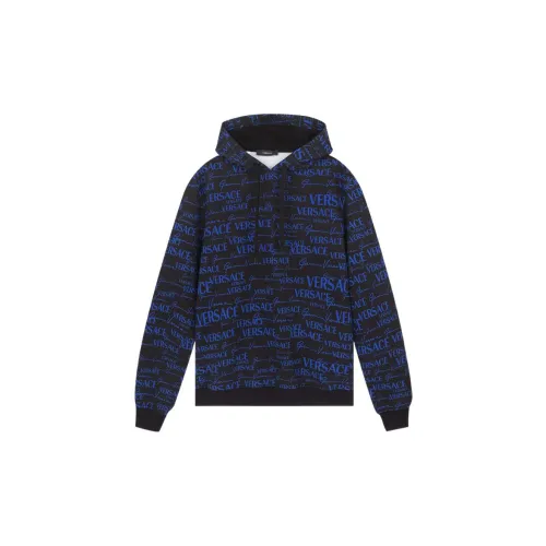 VERSACE Sweatshirts Men Blue