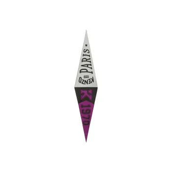 KENZO Logo Printed Neckerchief