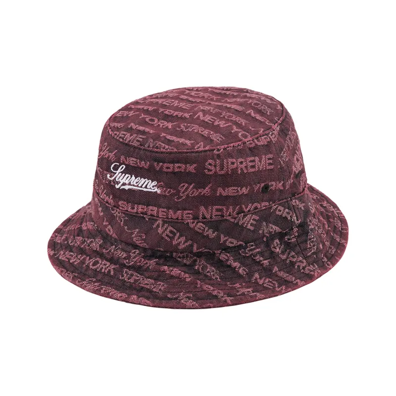 Supreme Multi Type Jacquard Denim Crusher-3