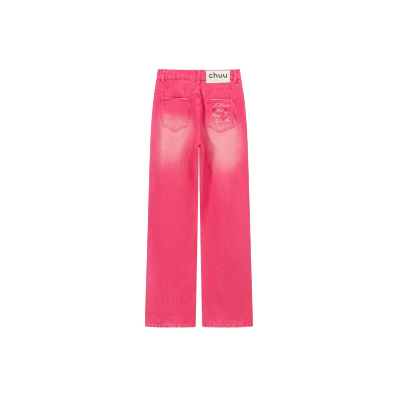 CHUU Jeans Women's Pink-1