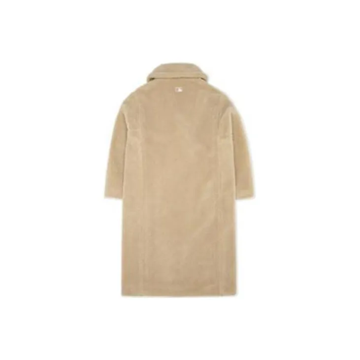 MLB New York Yankees Coats Women's Beige Yellow-1