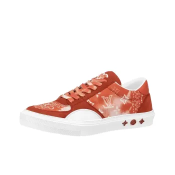 LOUIS VUITTON Ollie Sneakers 'Orange Tie Dye Style Monogram'