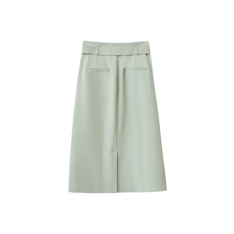 AMII Casual Long Skirts Women's-1