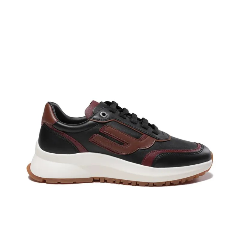 BALLY Low Top Sports Casual Shoes Men's Black Brown-1