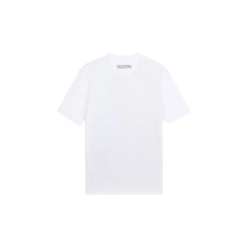 Valentino T Shirts Men White-1